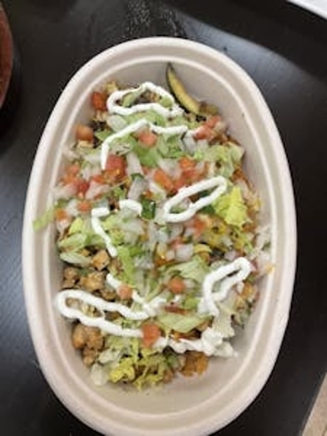 Burrito Bowl.