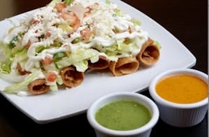 Cheese Flautas.