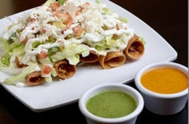 Cheese Flautas.