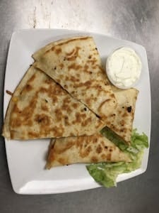 Kid's Mini Quesadilla.