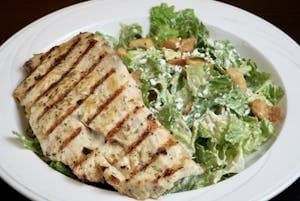 Caesar Salad with Chicken.