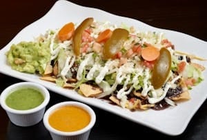 Chicken Nachos.