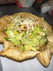 Beef Crunchy Burrito.