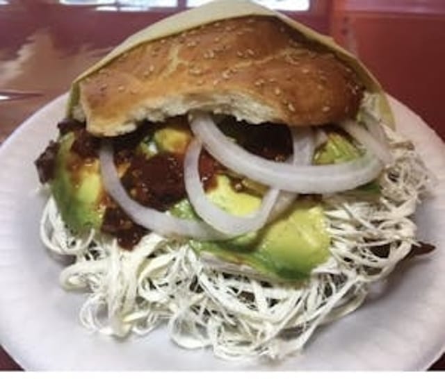 Carnitas (Al's Famous Carnitas) Poblana.
