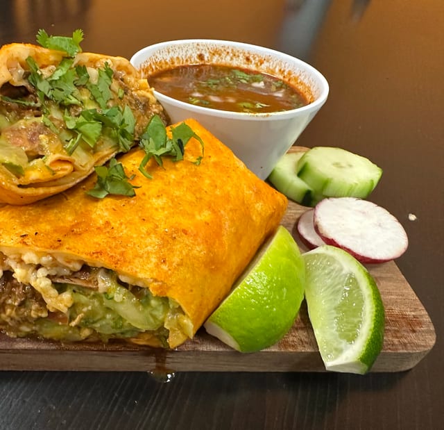 Birria Burrito.