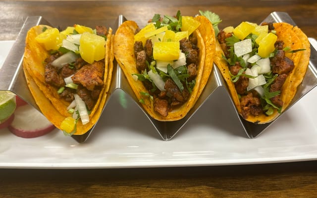 Tacos Al Pastor.