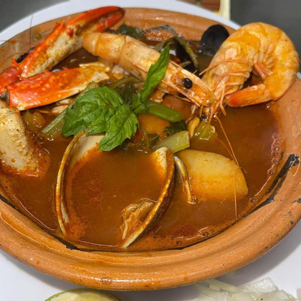 Seafood Soup.
