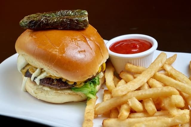 Burning Love BUrger.