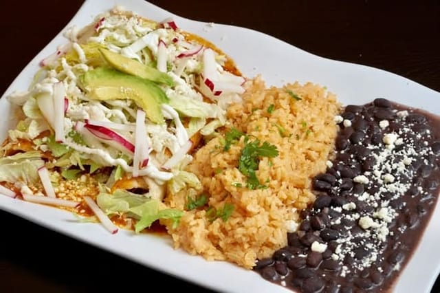 Carne Asada Enchiladas.
