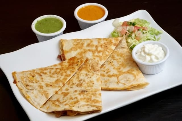 Chicken Quesadilla.